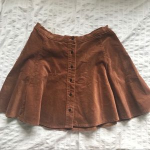 Brandy Melville Corduroy Skirt